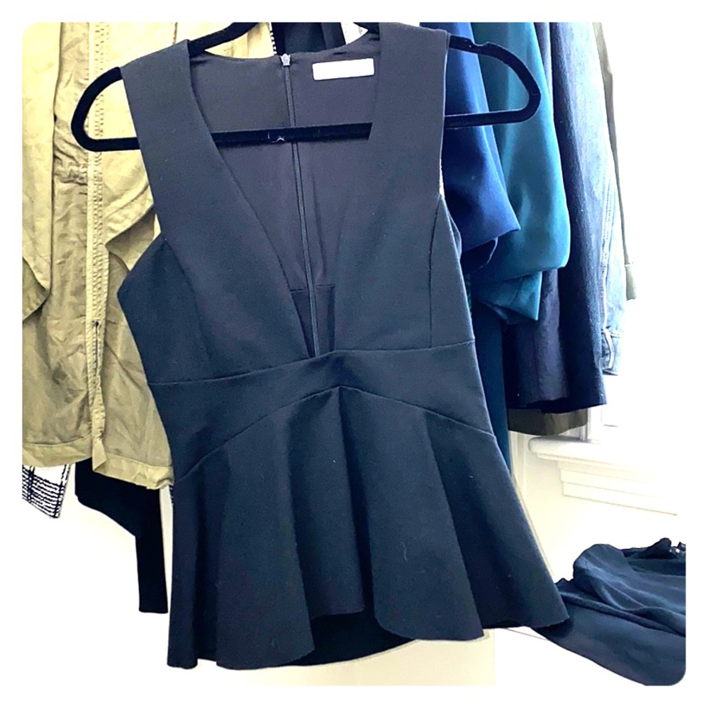 Bec & Bridge Midnight Black Sleeveless Top